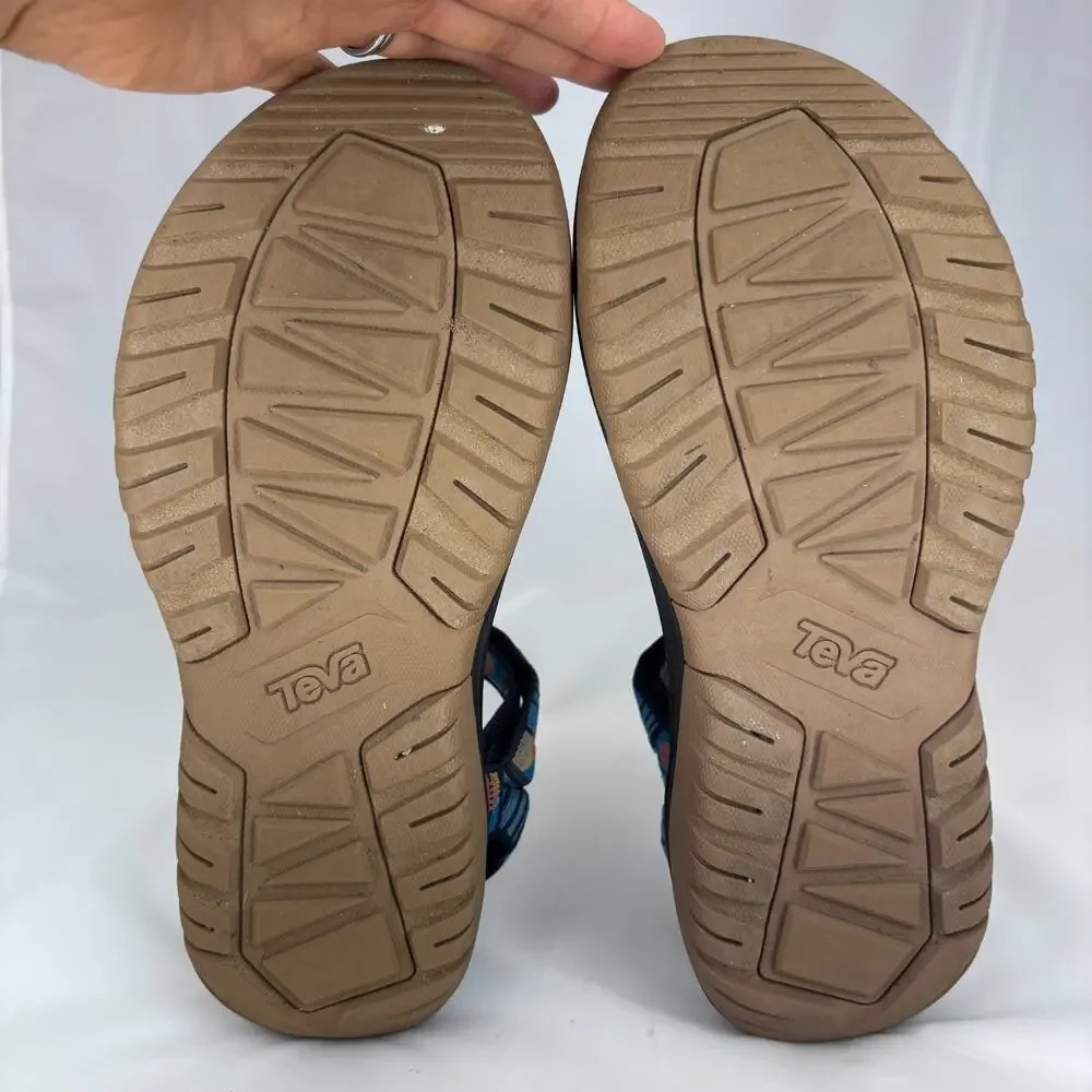 Teva Mens 10 Hurricane XLT2 Revive 90s Archival Revival Blue Water Sandals